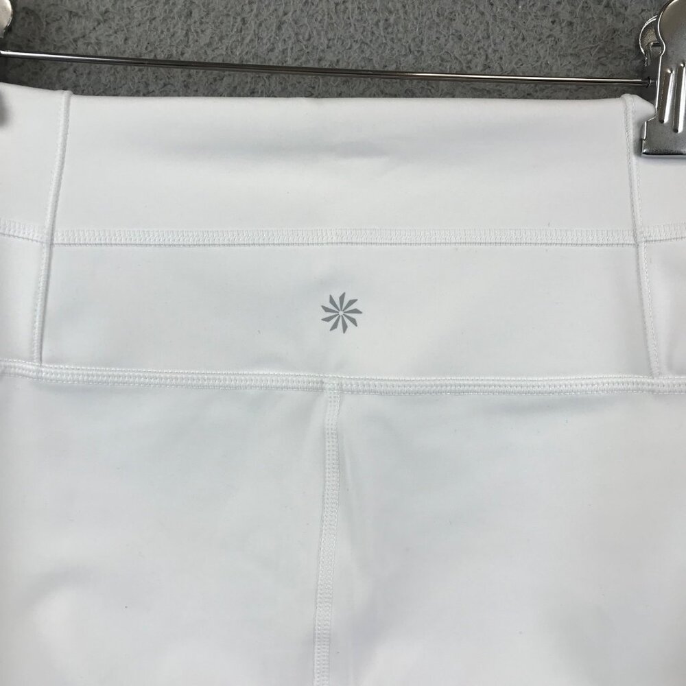 White Athleta 3/4 Length Leggings Womens S - Picture 10 of 11